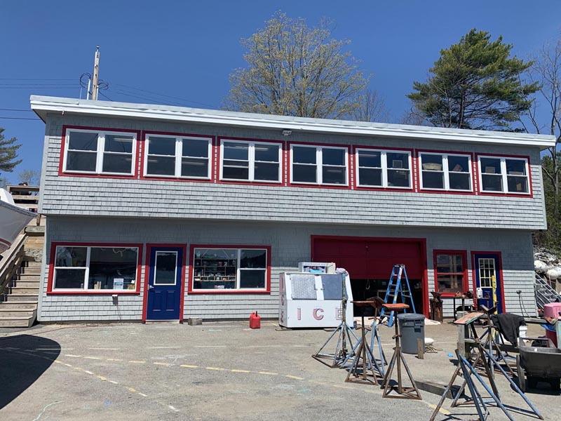 Commercial exterior painting