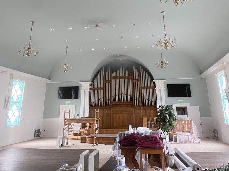 Commercial interior painting